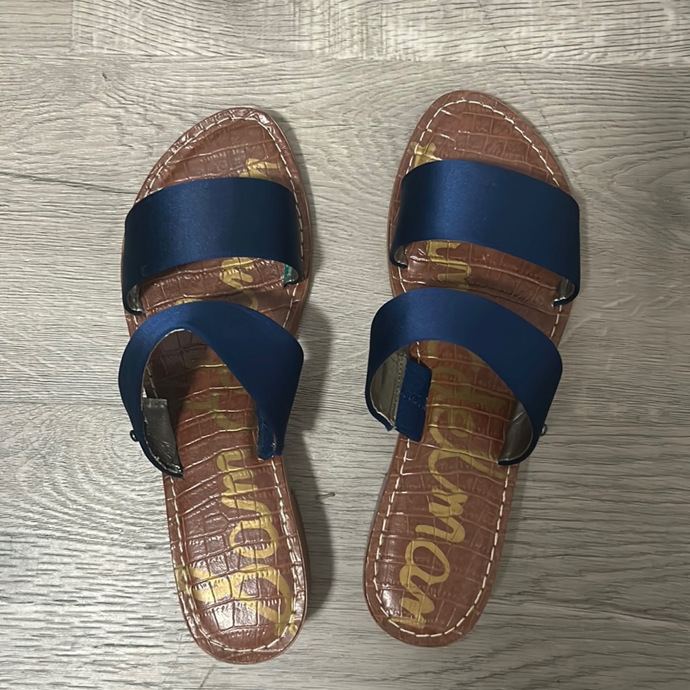 Sam Edelman navy blue sandals. Great condition. Size 9